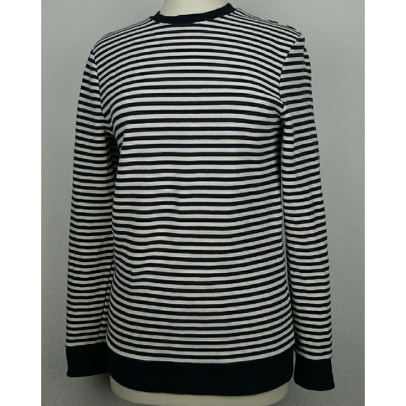 H&M Tops - H&M striped long sleeve top size XS
